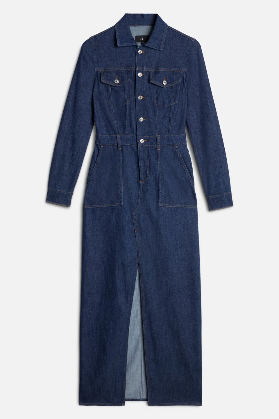 7-for-all-mankind-utility-maxi-dress-jeanskleid-weightless-halona image 1