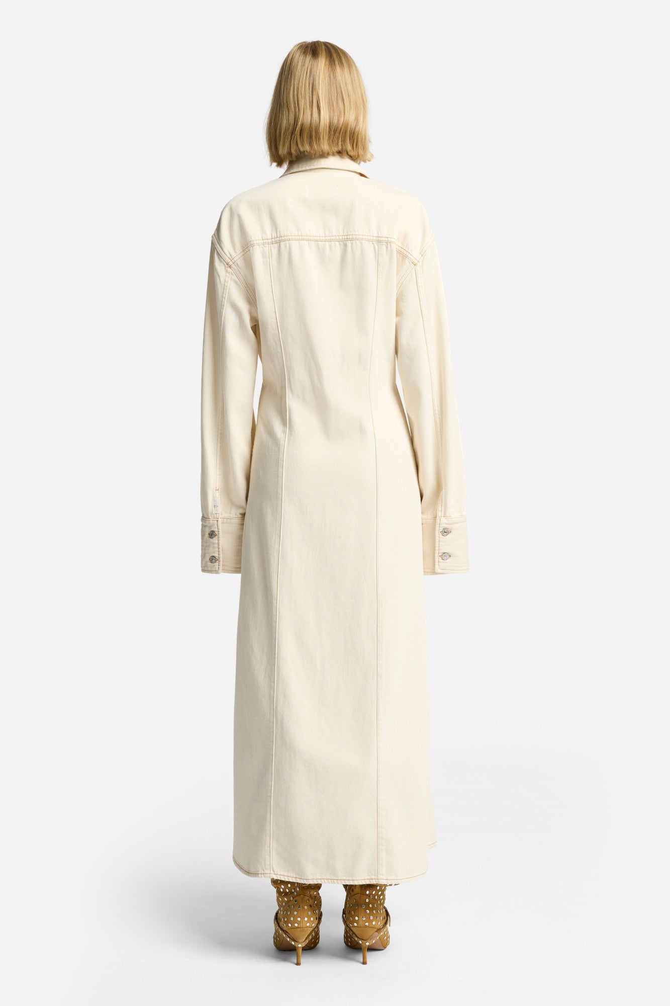 7-for-all-mankind-denim-maxi-shirtdress-solitary-star-damenkleid image 5