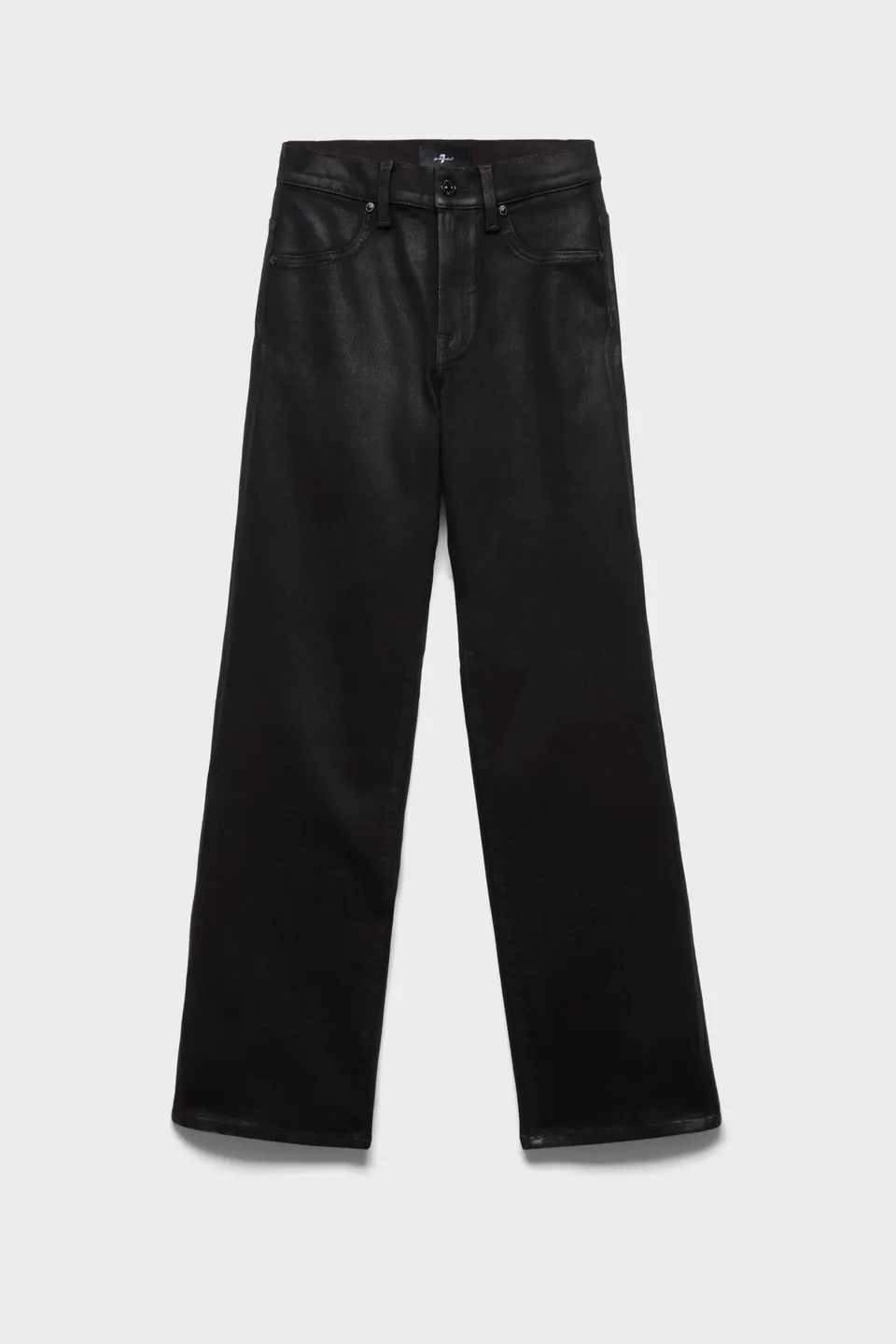 7-for-all-mankind-stovepipe-straight-coated-denim-black-damen-jeans image 1