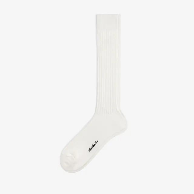 aim-leon-dore-dress-sock-unisex-socken-cream image 1