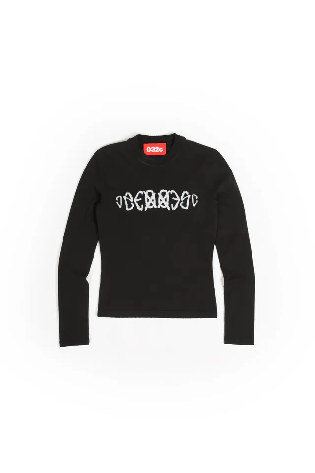032c-tight-longsleeve-fitted-longsleeve-in-faded-black image 1