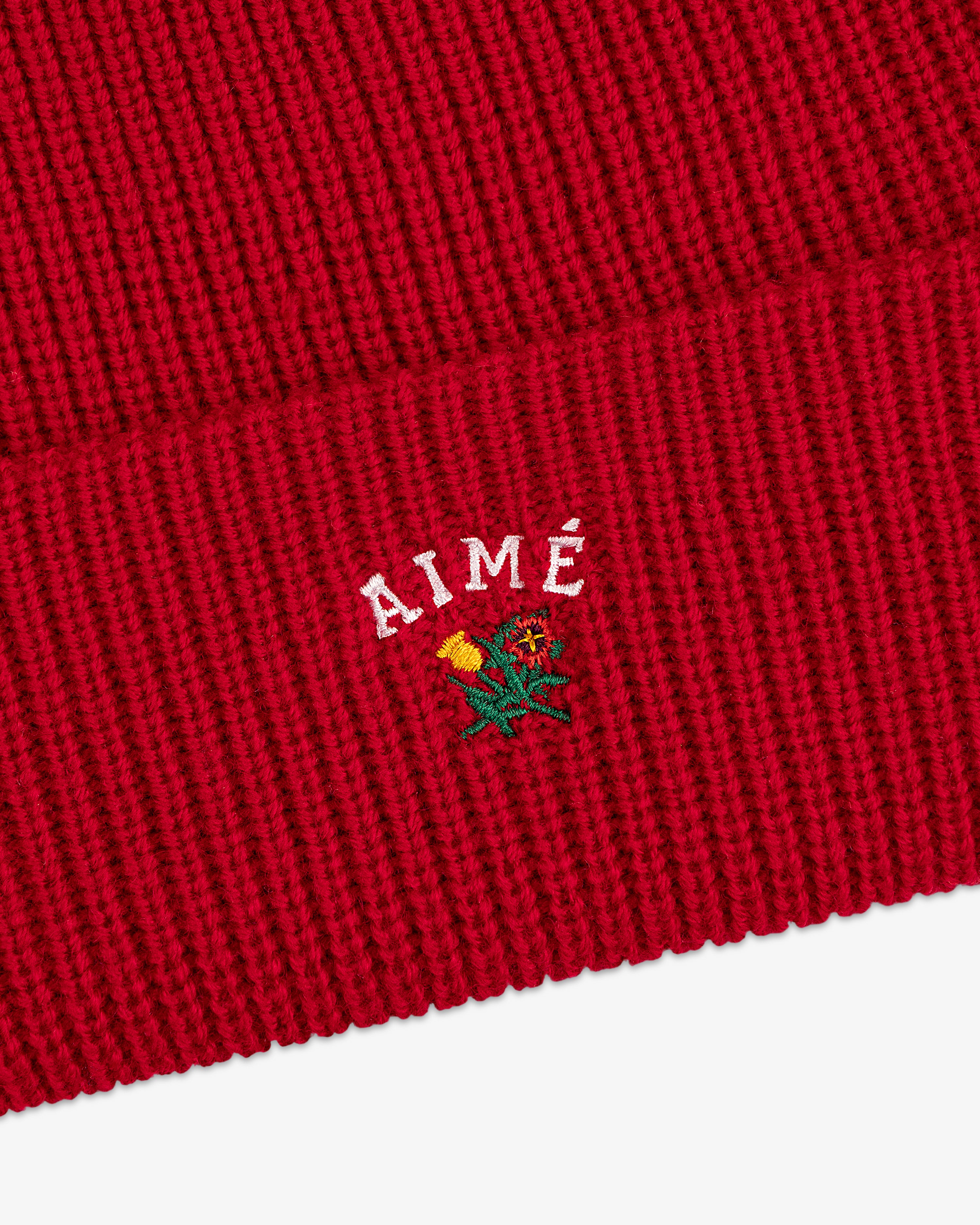aim-leon-dore-crest-merino-wool-beanie-rote-wollm-tze image 4