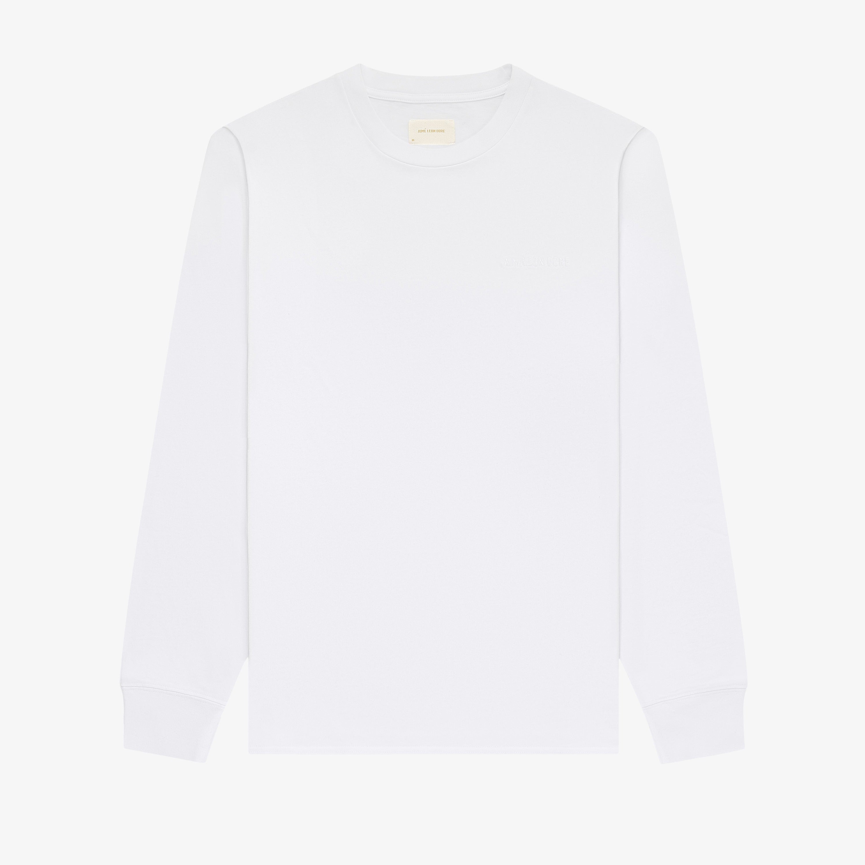 aim-leon-dore-long-sleeve-tonal-logo-tee-wei-baumwolljersey image 1