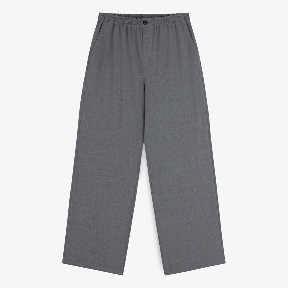 aim-leon-dore-houndstooth-elasticated-waist-trouser-grau-schwarz image 1