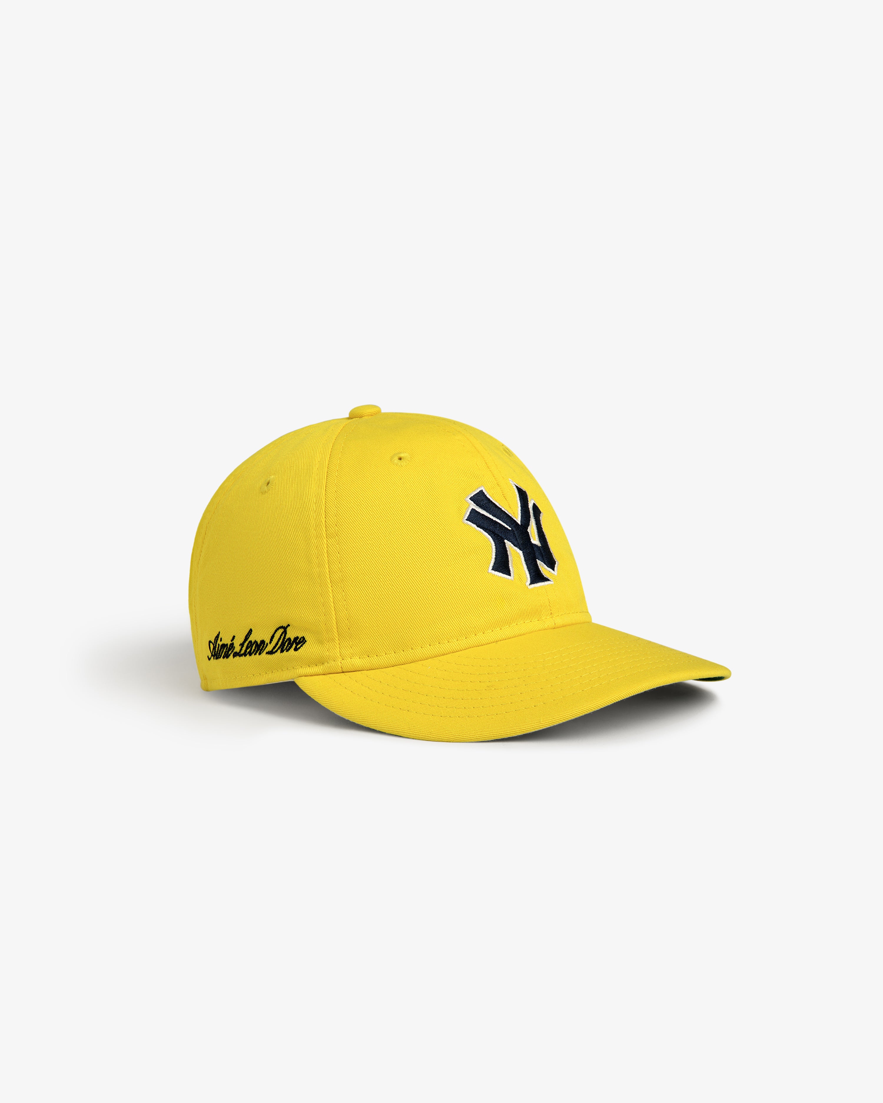 aim-leon-dore-x-new-era-yankees-retro-fit-cap-gelb image 4