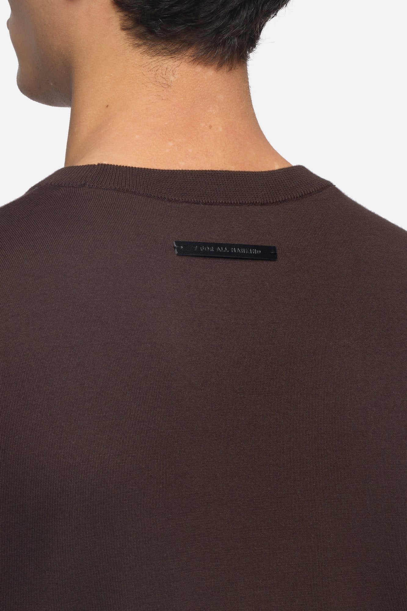 7-for-all-mankind-classic-short-sleeve-pullover-espresso image 4