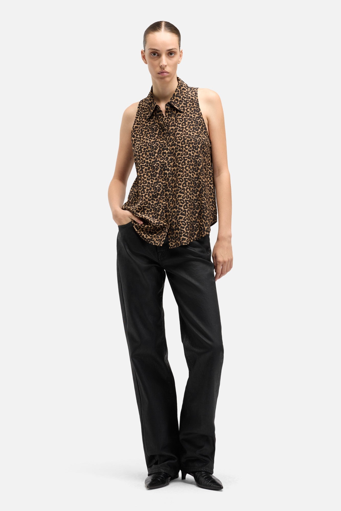 7-for-all-mankind-sleeveless-silk-button-down-bluse-leo image 2