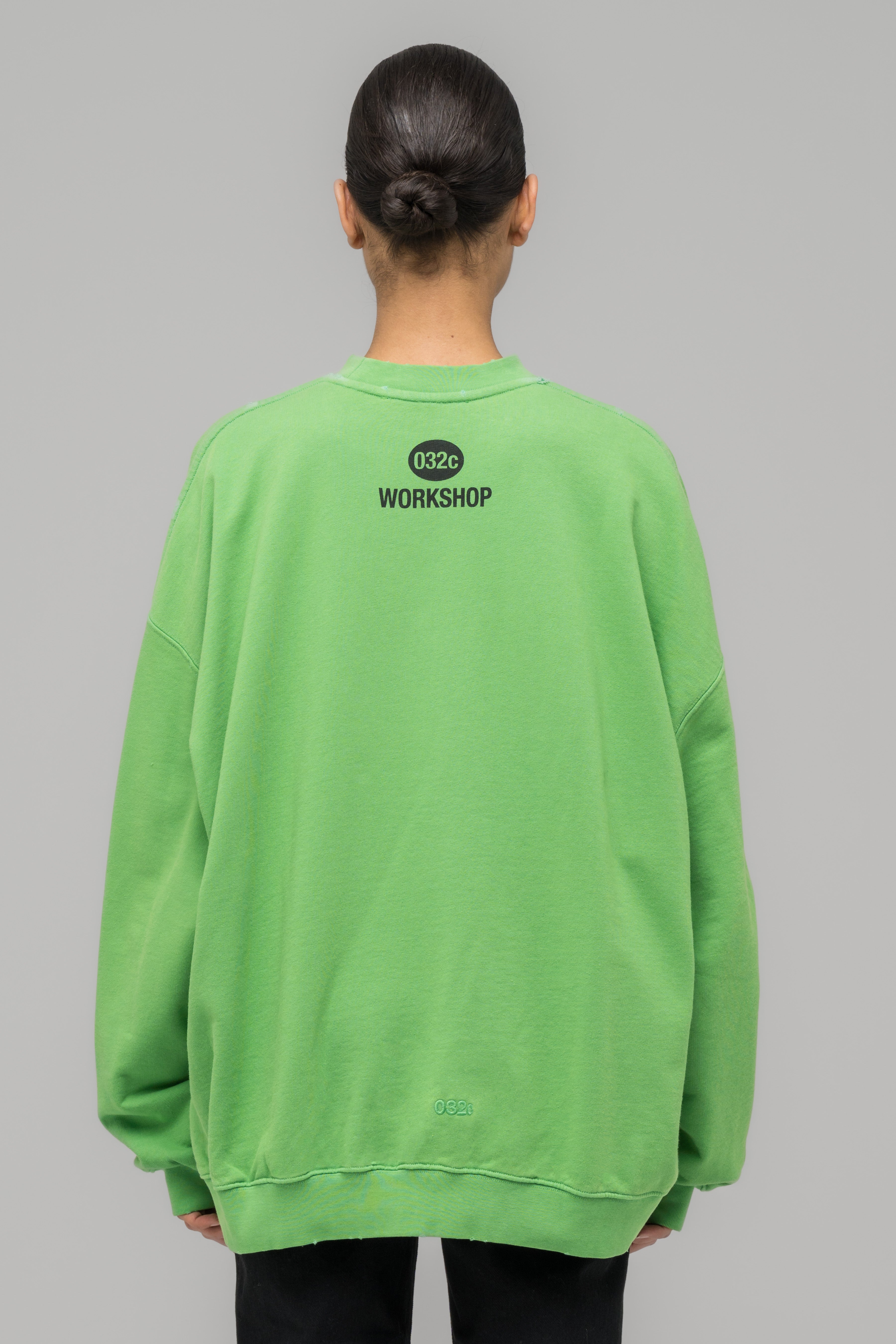 032c-lucky-strike-oversized-crewneck-gr-n image 4
