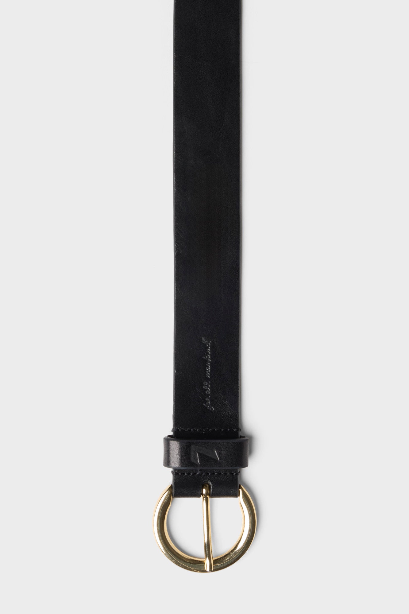 7-for-all-mankind-round-buckle-g-rtel-italienisches-leder-schwarz image 3