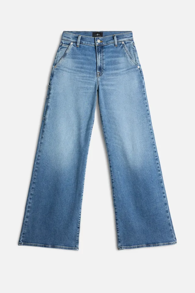 7-for-all-mankind-luxe-vintage-lotta-fancy-wide-leg-jeans image 1