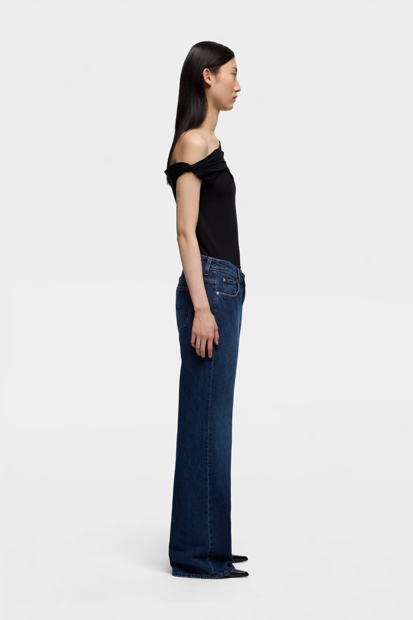 7-for-all-mankind-low-straight-jeans-denim-indiglow-damen image 6