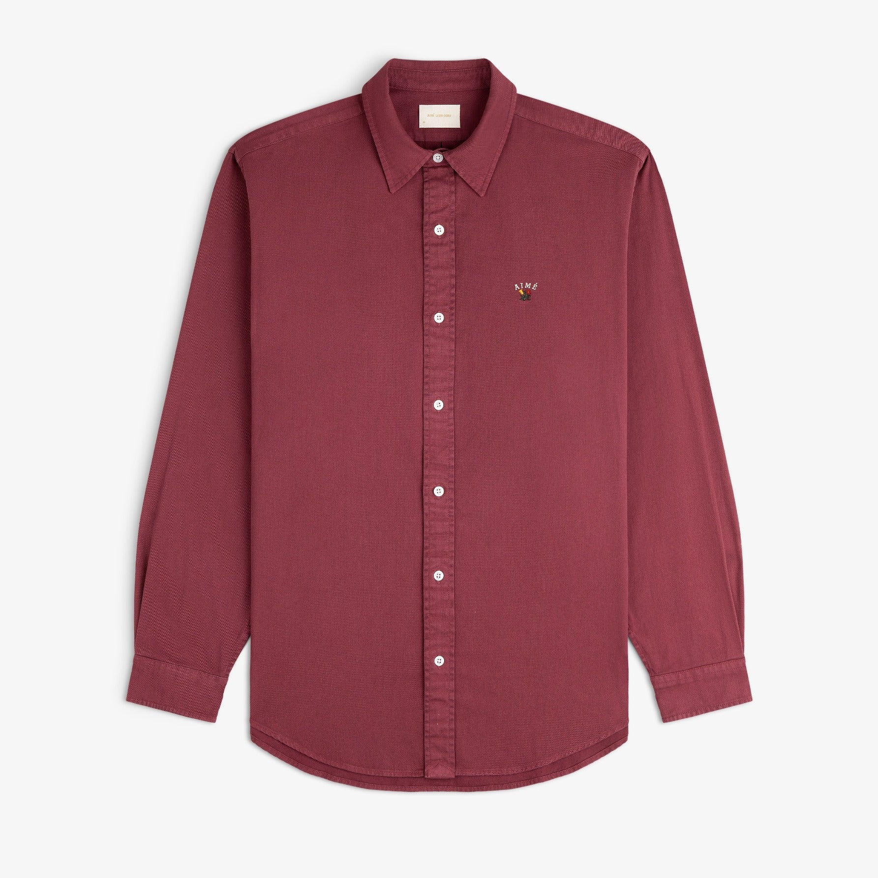 aim-leon-dore-garment-dyed-leon-overshirt-rot image 1