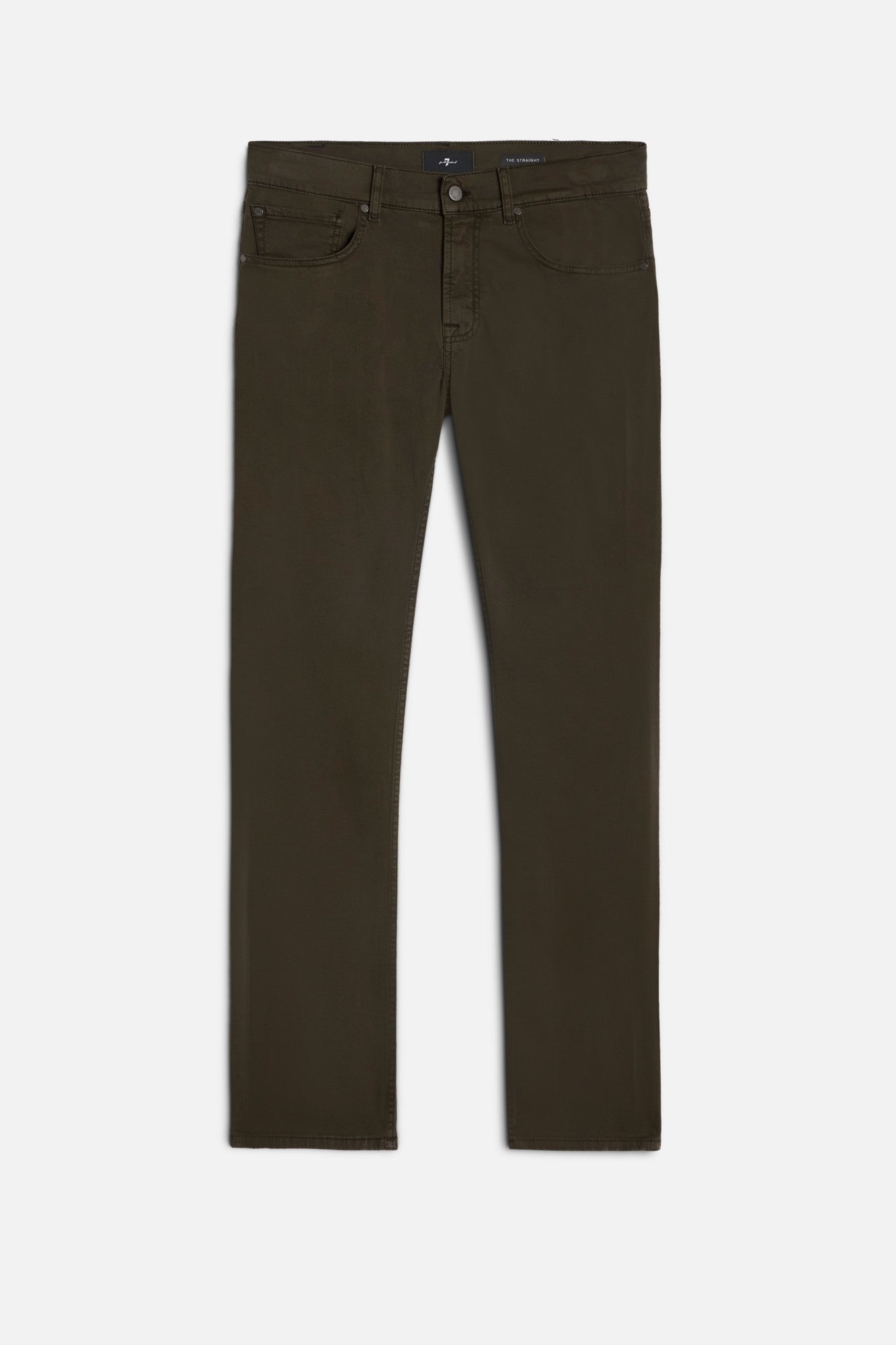7-for-all-mankind-luxe-performance-sateen-straight-hose-in-dark-olive image 1