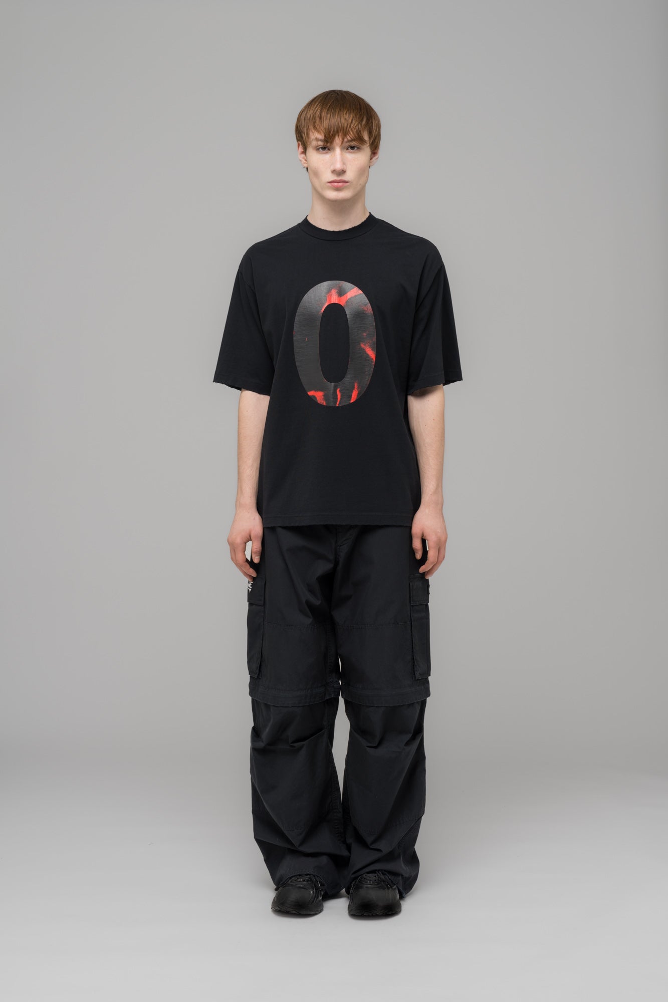 032c-obsessions-t-shirt-regular-fit-shirt-aus-bio-baumwolle-in-washed-black image 1