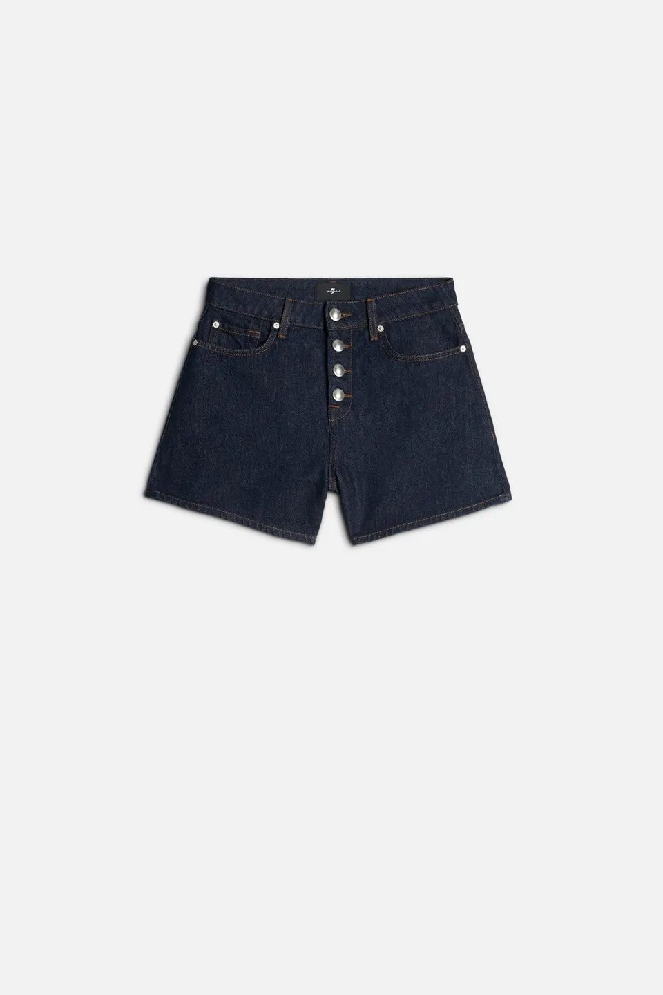 7-for-all-mankind-kori-shorts-in-smoove-damen-denim-shorts image 1