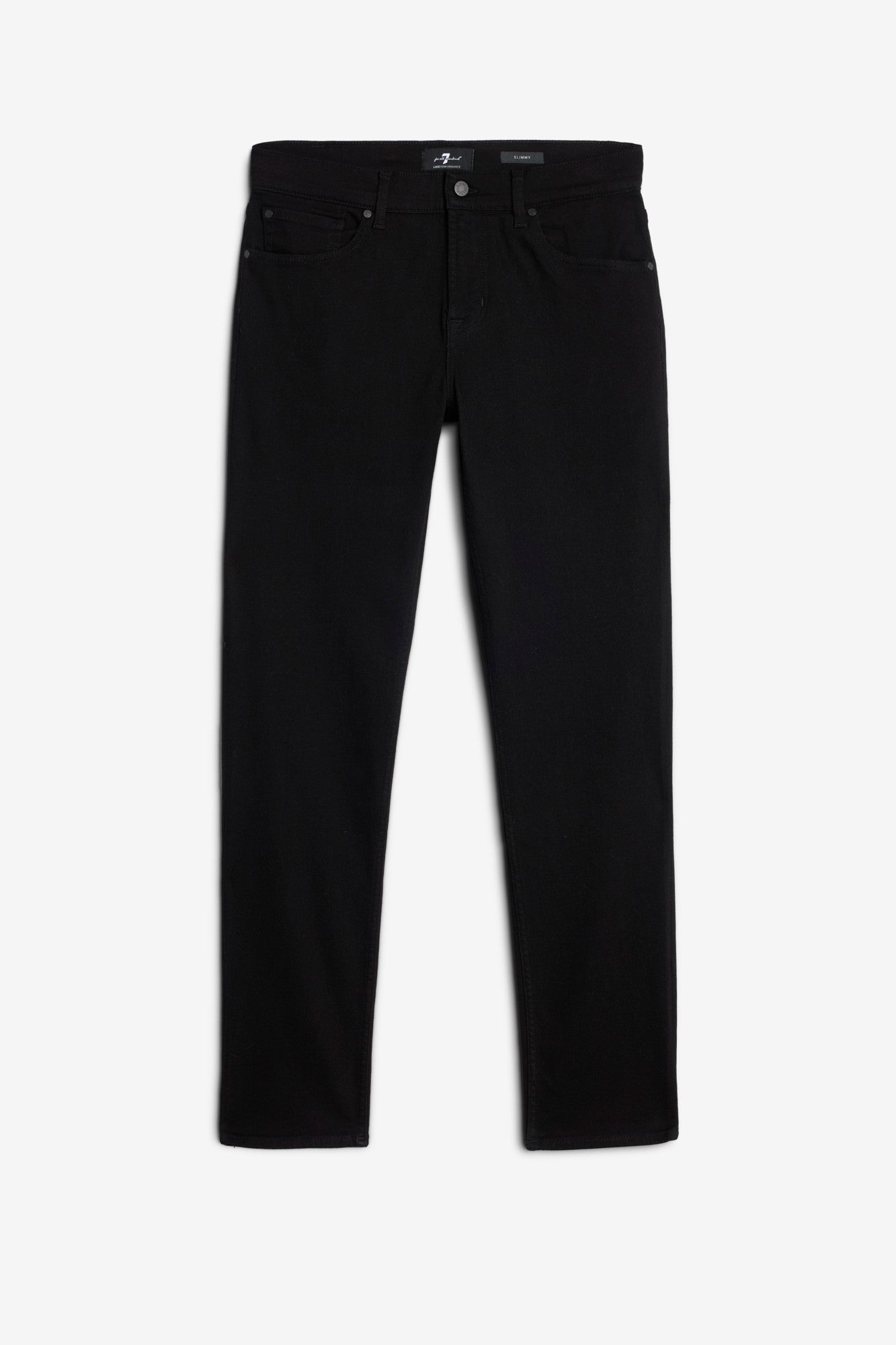 7-for-all-mankind-slimmy-luxe-performance-rinse-black-jeans image 1