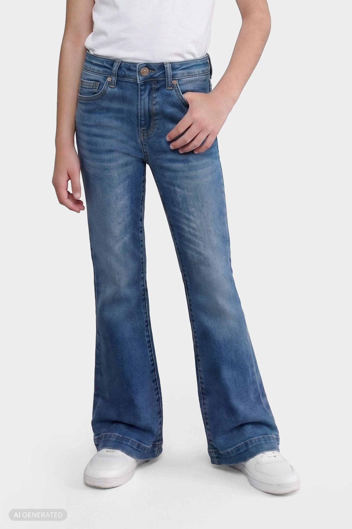7-for-all-mankind-girls-mini-dojo-flare-jeans-slim-illusion-authentic-light image 3
