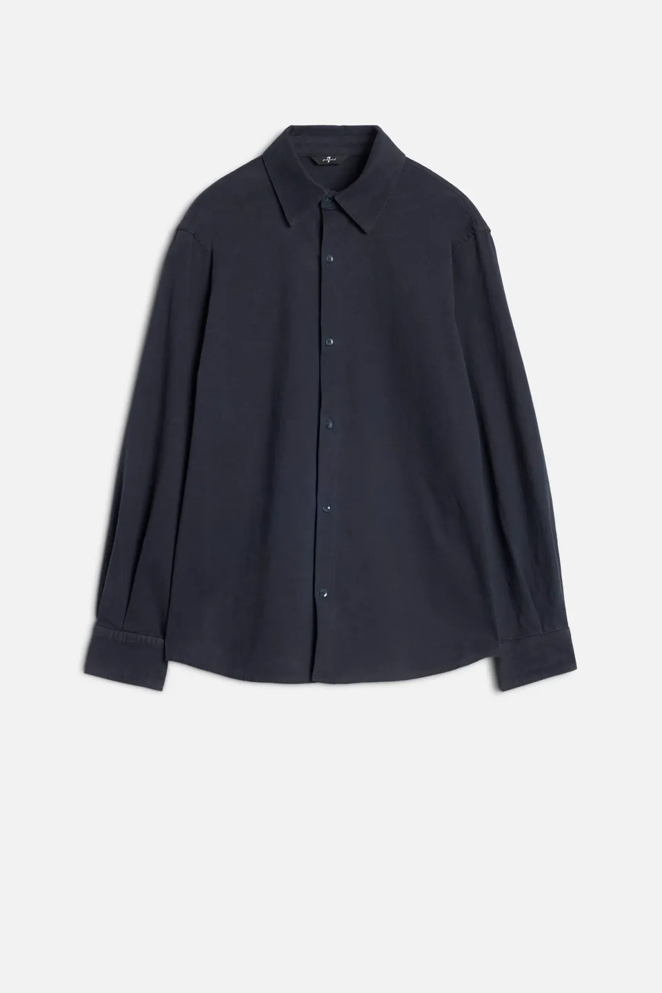 7-for-all-mankind-comfort-twill-button-up-shirt-vulcan-herrenhemd image 1