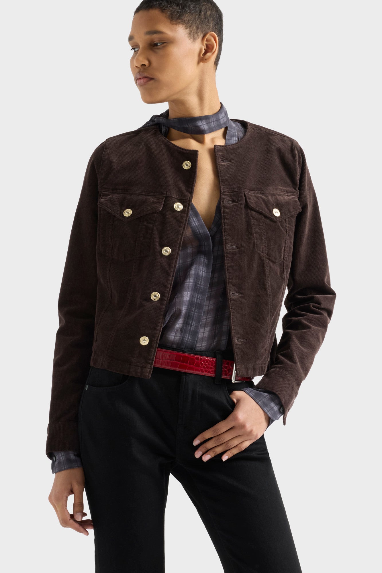7-for-all-mankind-vicky-jacket-damen-cordjacke-coffee-bean image 3