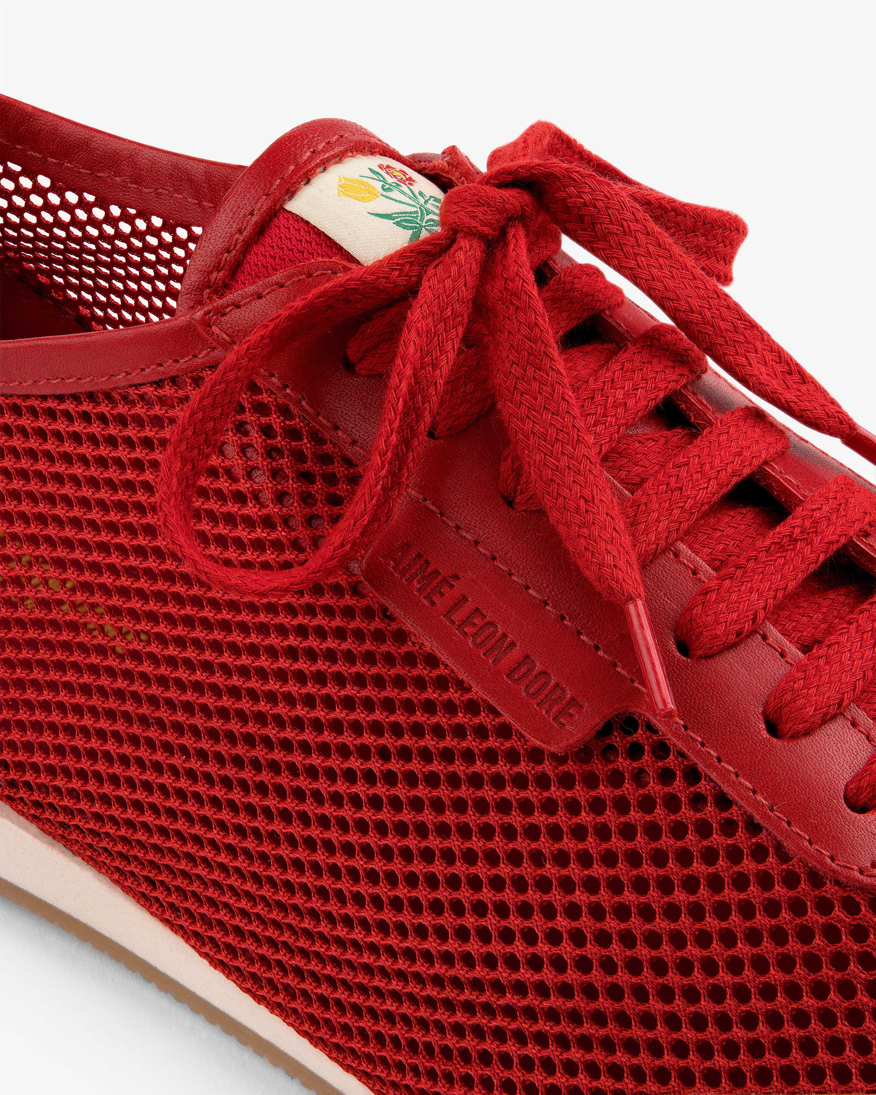 aim-leon-dore-low-profile-mesh-trainer-rote-damen-sneaker image 7