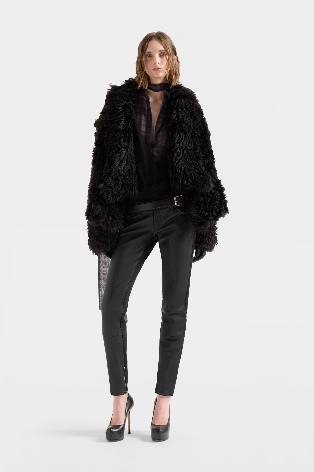 7-for-all-mankind-shearling-jacket-leather-sable-lederjacke image 2
