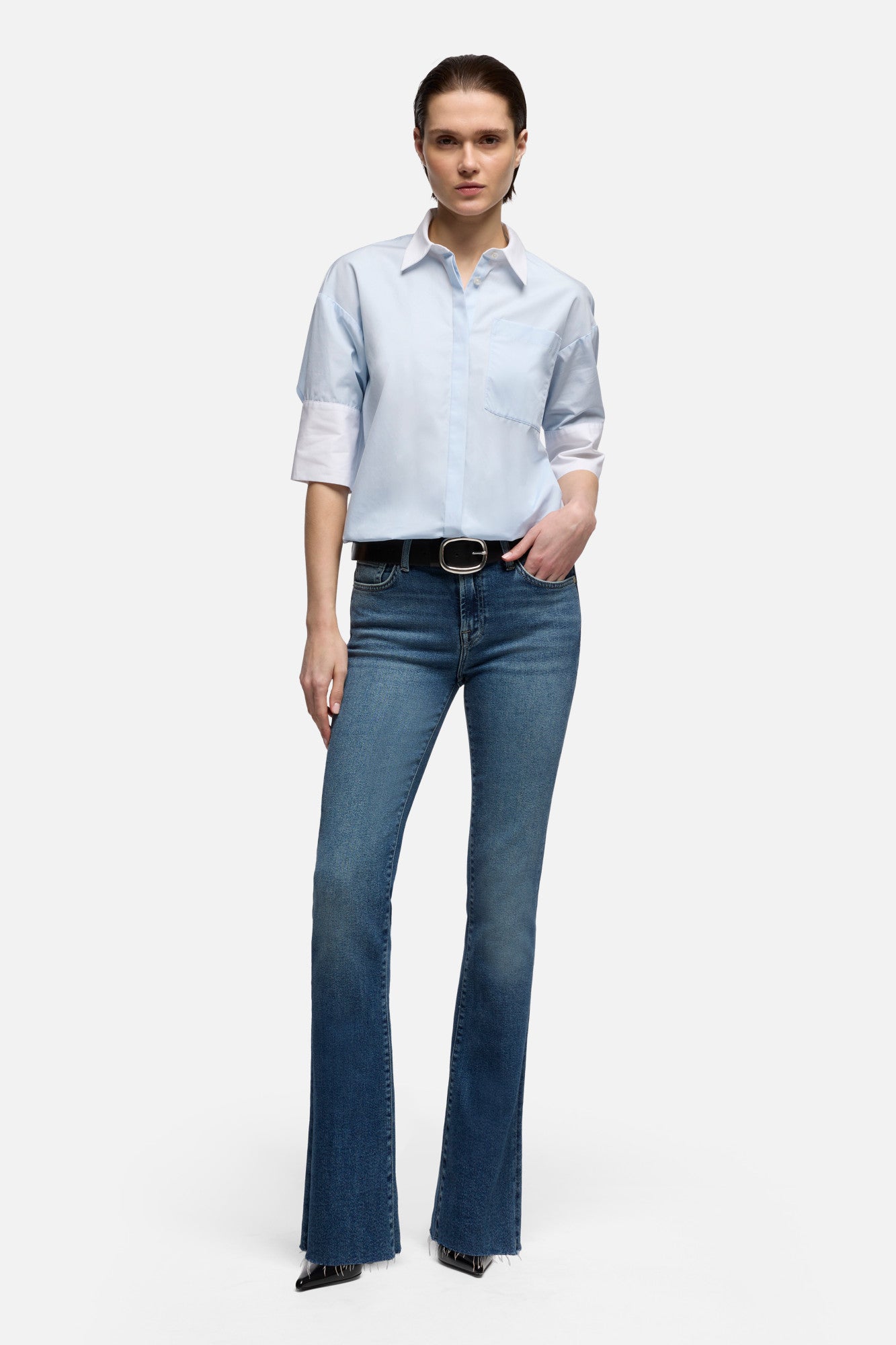 7-for-all-mankind-tailorless-bootcut-jeans-luxe-vintage-tide-break image 2