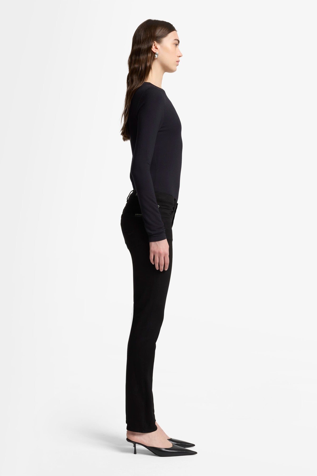 7-for-all-mankind-roxanne-b-air-rinsed-black-damen-slim-jeans image 6
