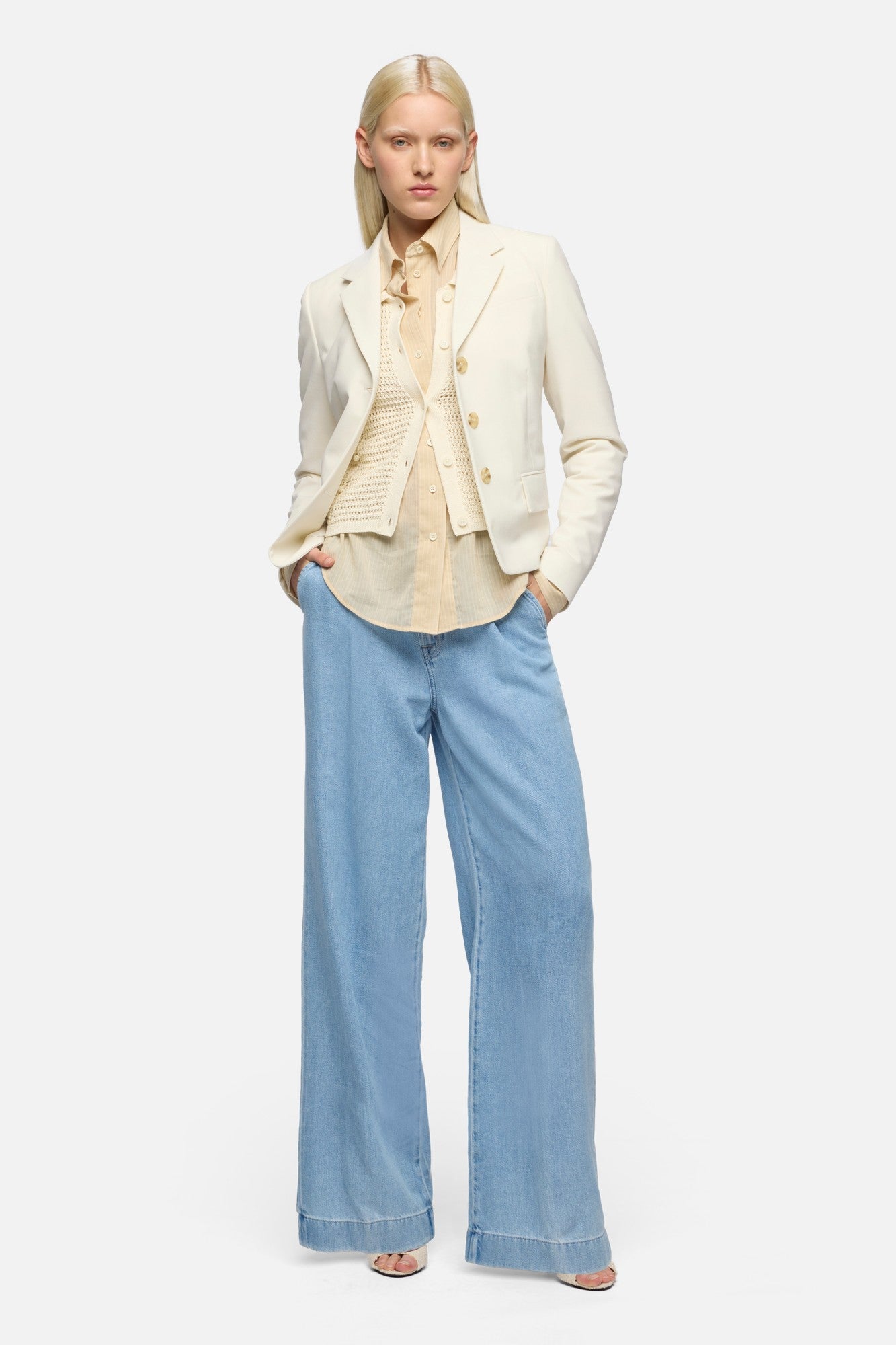 7-for-all-mankind-oversize-button-down-hemd-beige-stripe image 2