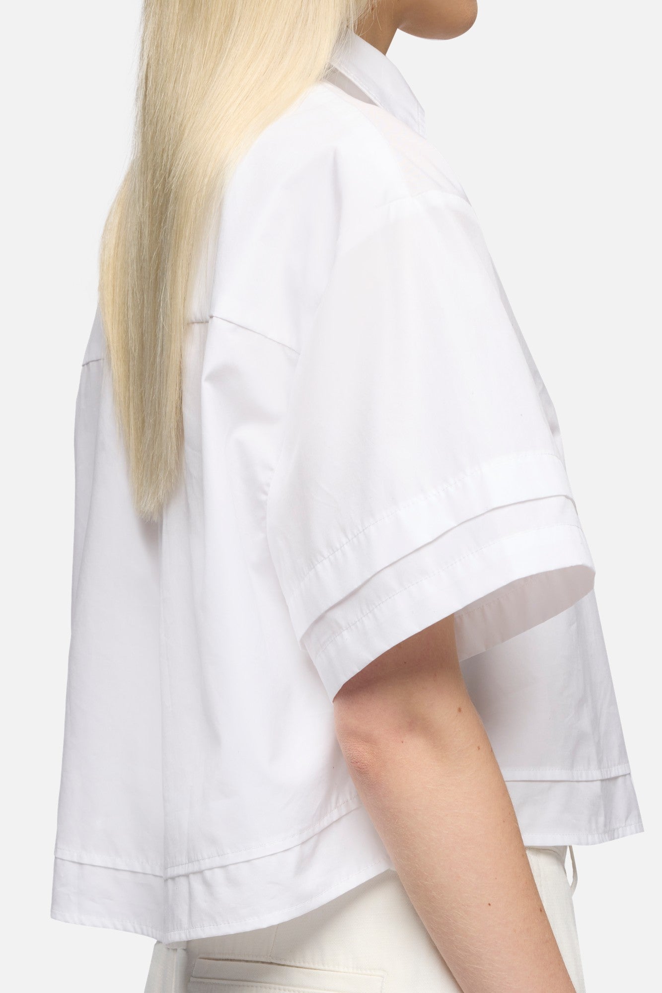7-for-all-mankind-double-short-sleeve-shirt-poplin-optical-white image 4