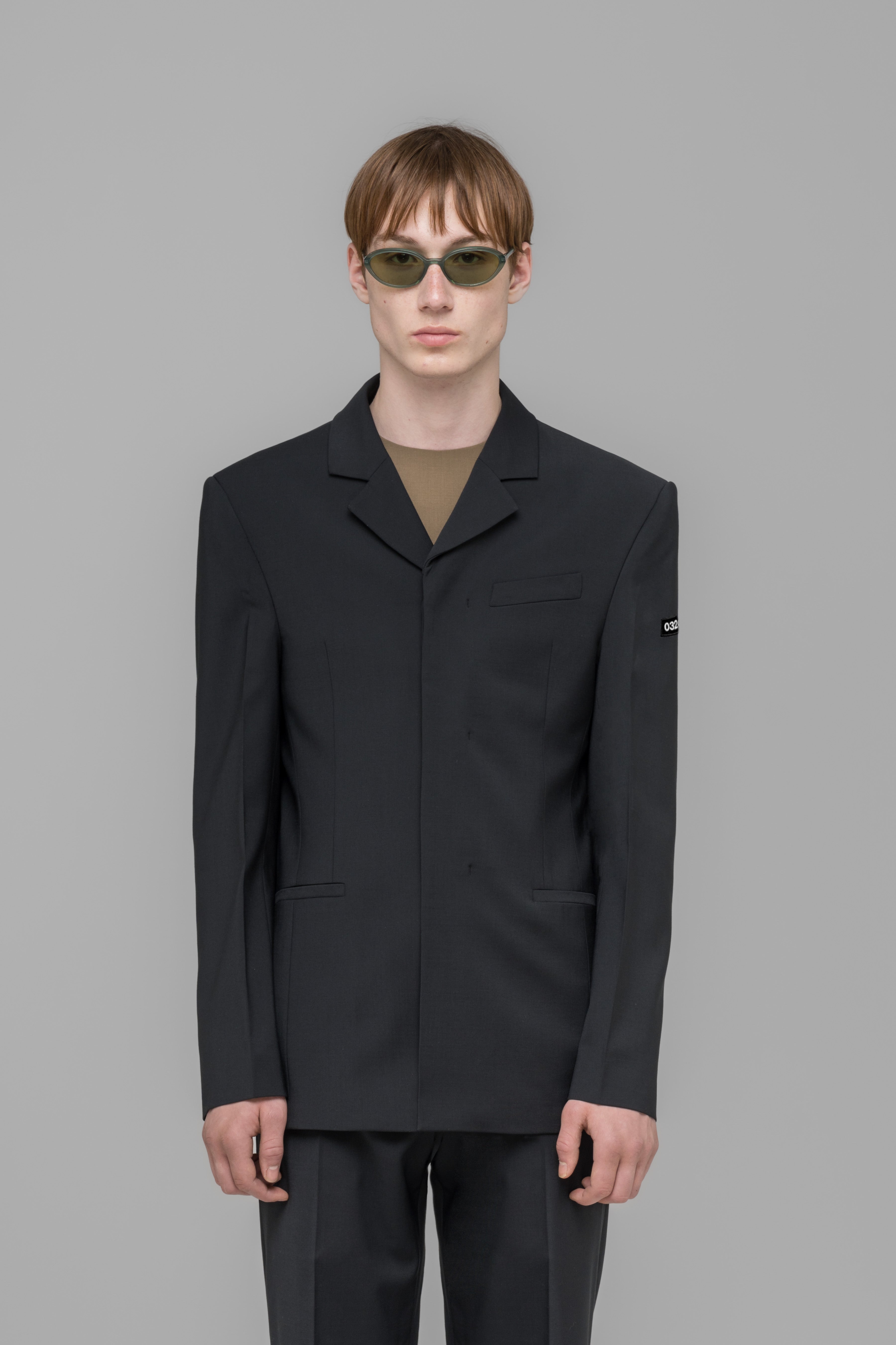 032c-office-attire-suit-jacket-sakko-herren-tailliert image 3