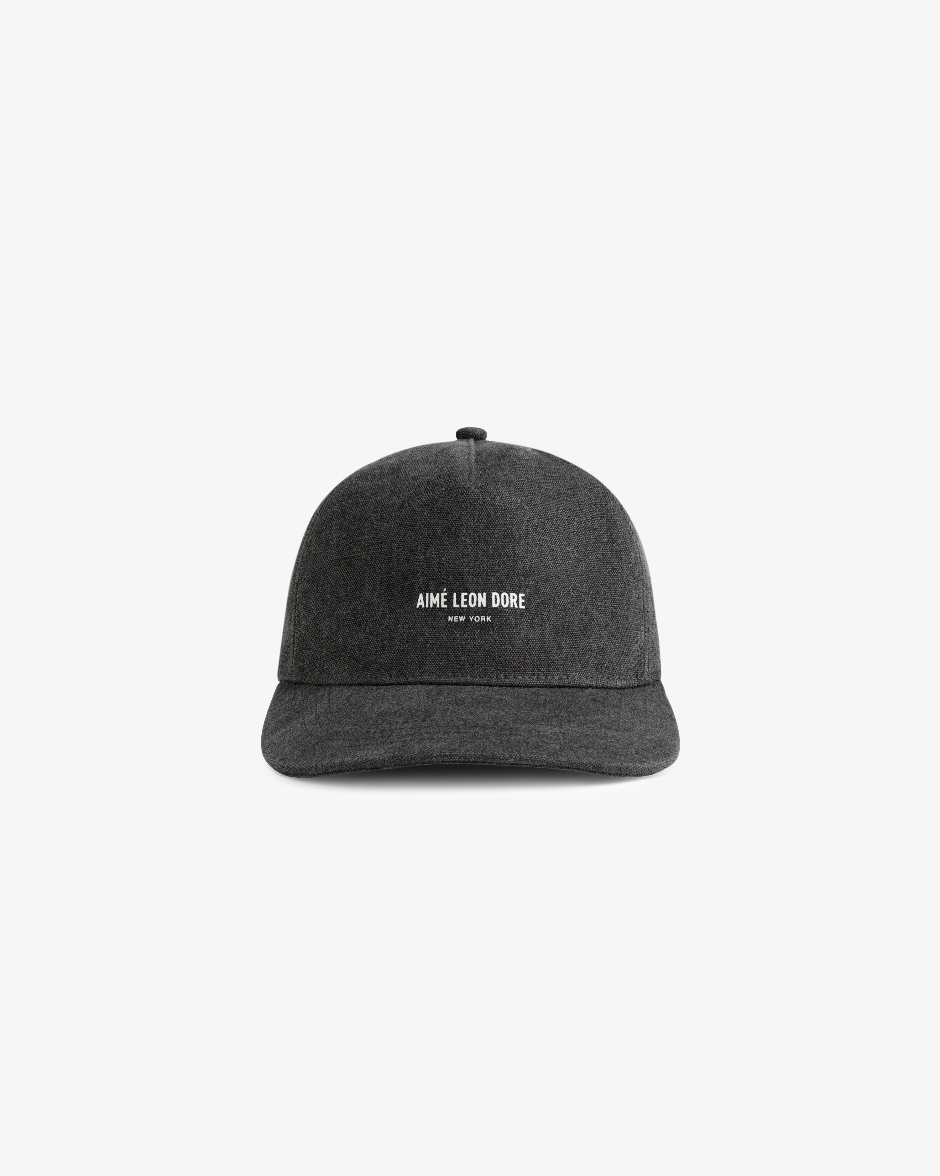 aim-leon-dore-micro-logo-hat-schwarz-5-panel image 2