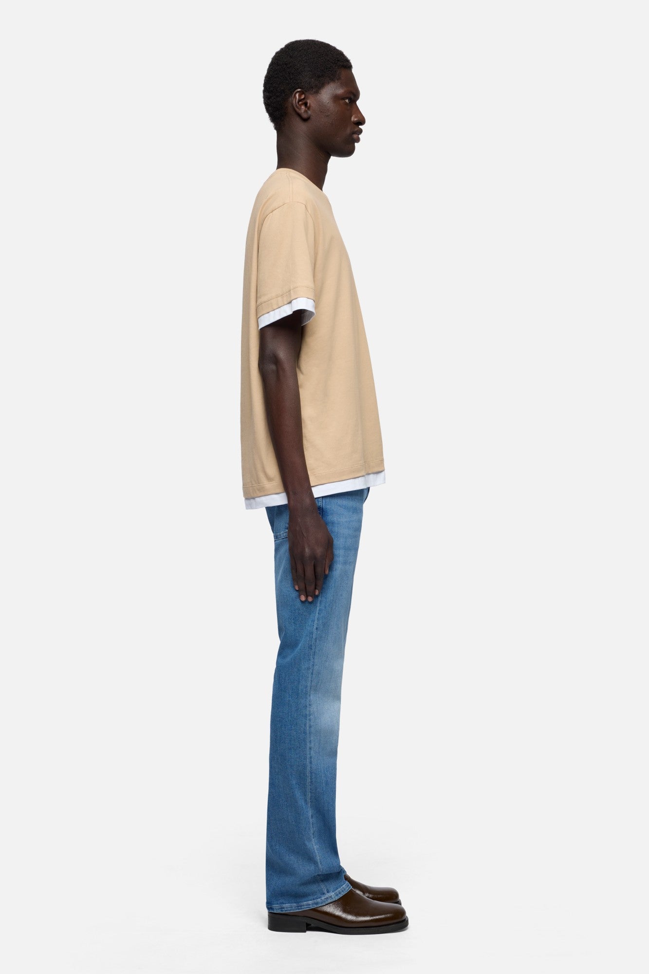 7-for-all-mankind-double-layer-tee-shirt-tan image 6