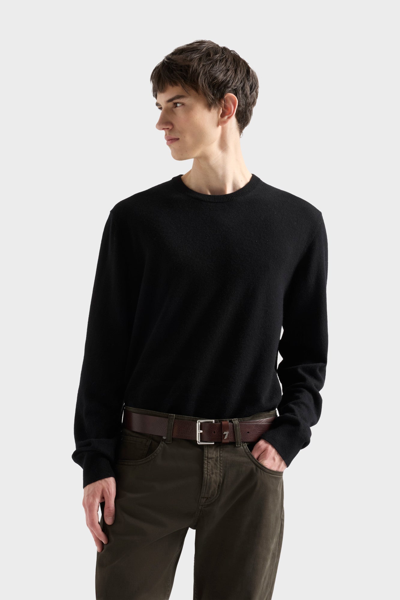 7-for-all-mankind-cashmere-crewneck-sweater-coal-herren-pullover image 3