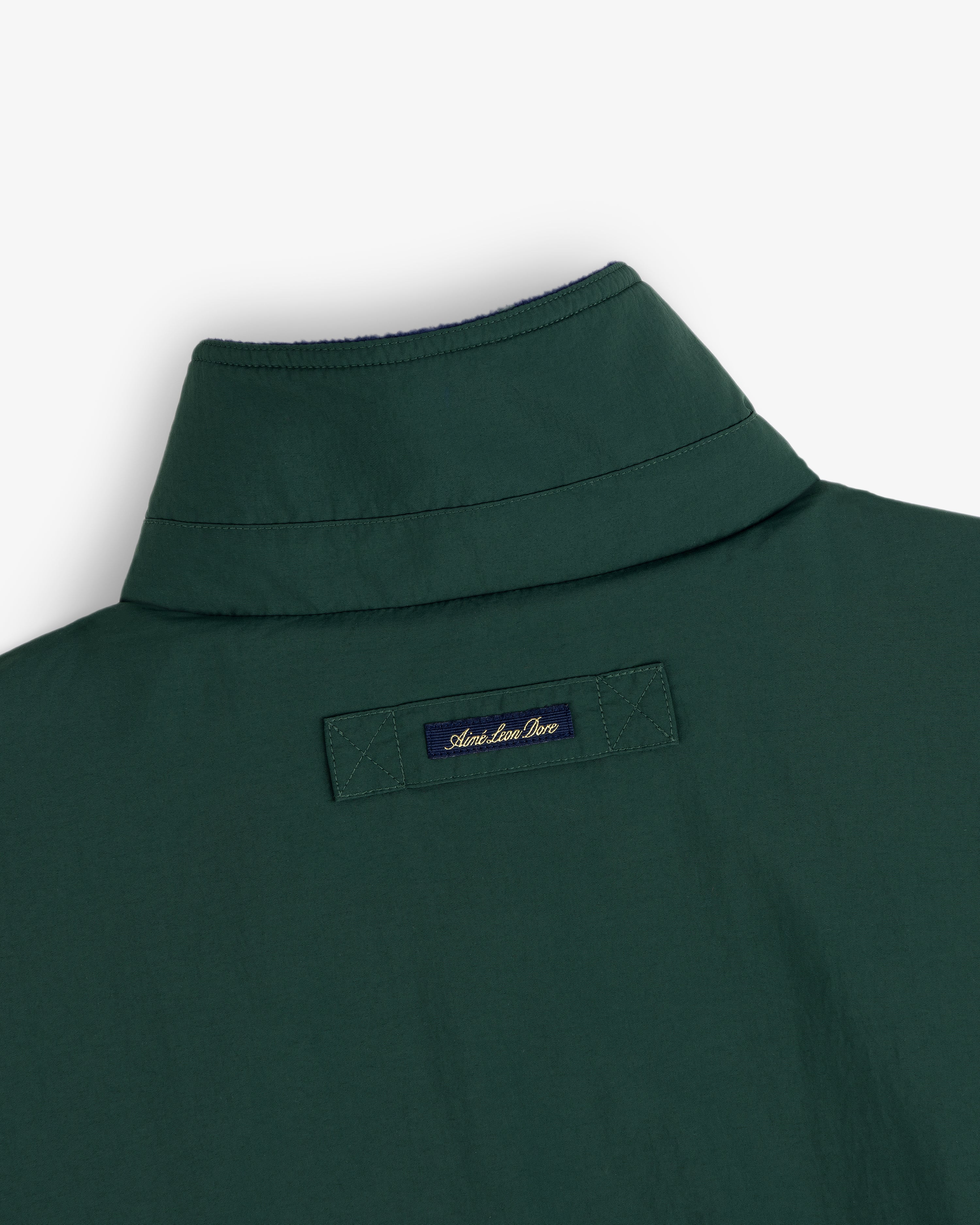 aim-leon-dore-fleece-lined-sport-windbreaker-gr-n image 6