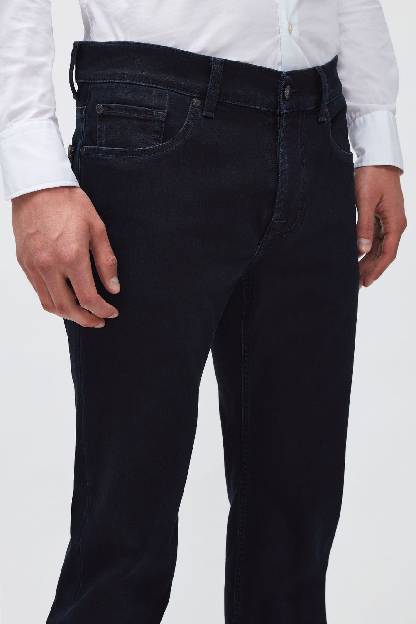 7-for-all-mankind-standard-straight-jeans-luxe-performance-blue-black-herren image 7