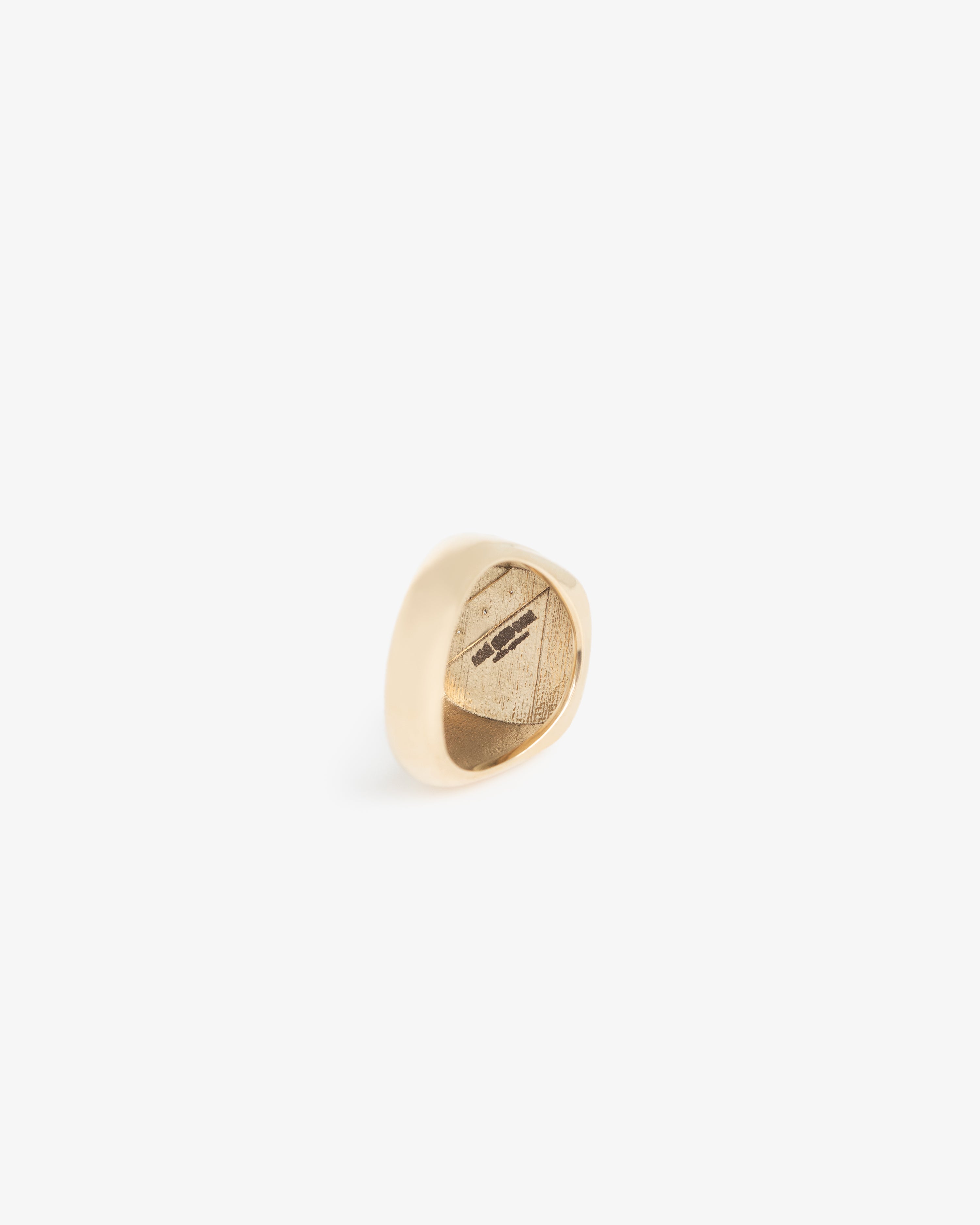 aim-leon-dore-14kt-gold-diamond-signet-ring-siegelring image 4