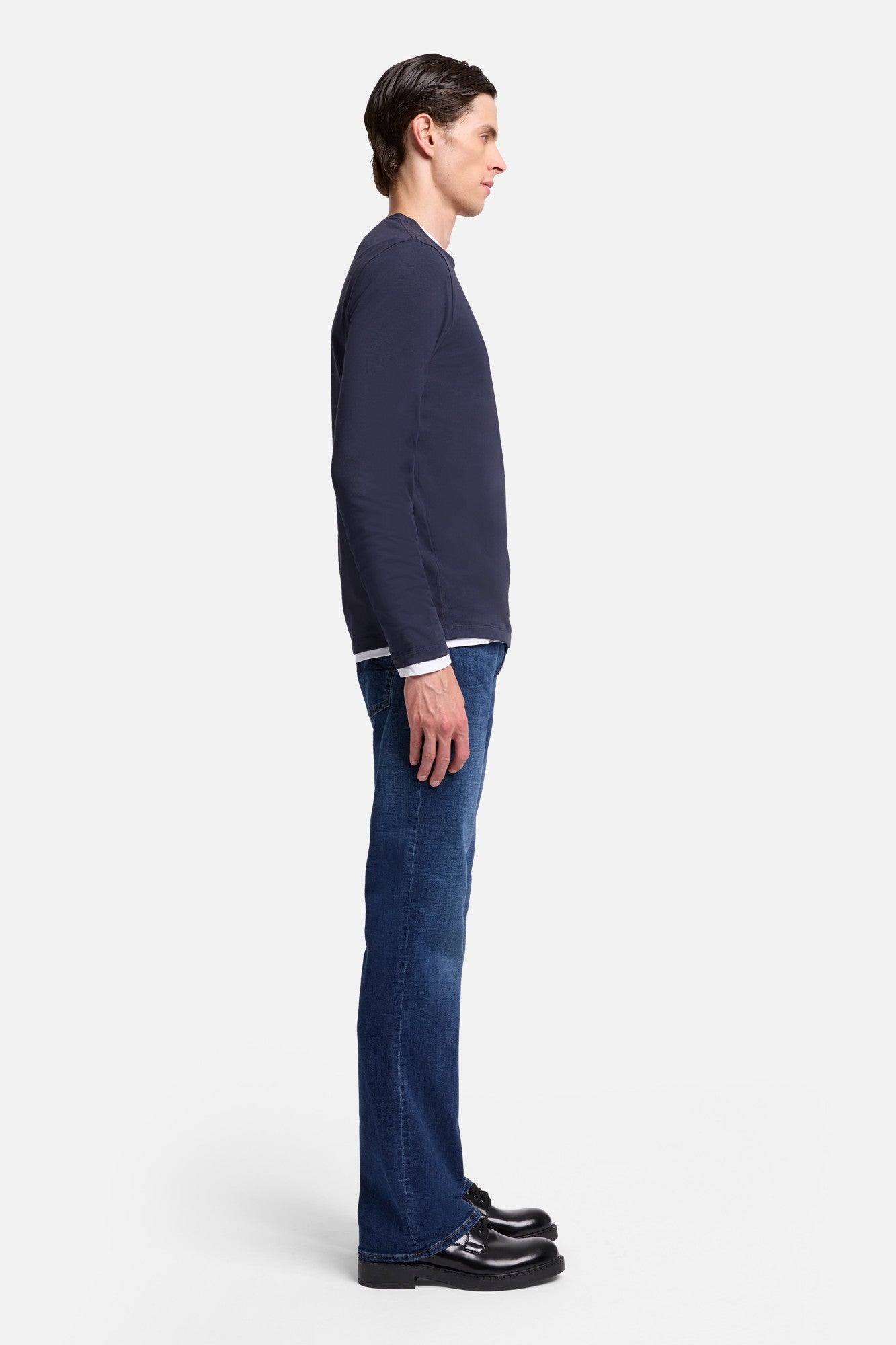 7-for-all-mankind-luxe-performance-longsleeve-tee-navy-herren image 6