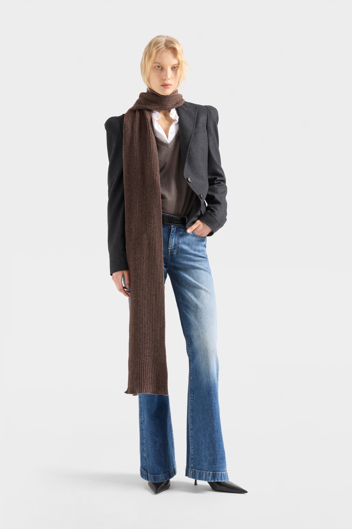 7-for-all-mankind-tailorless-dojo-jeans-denim-bluefern-flare-damen image 2