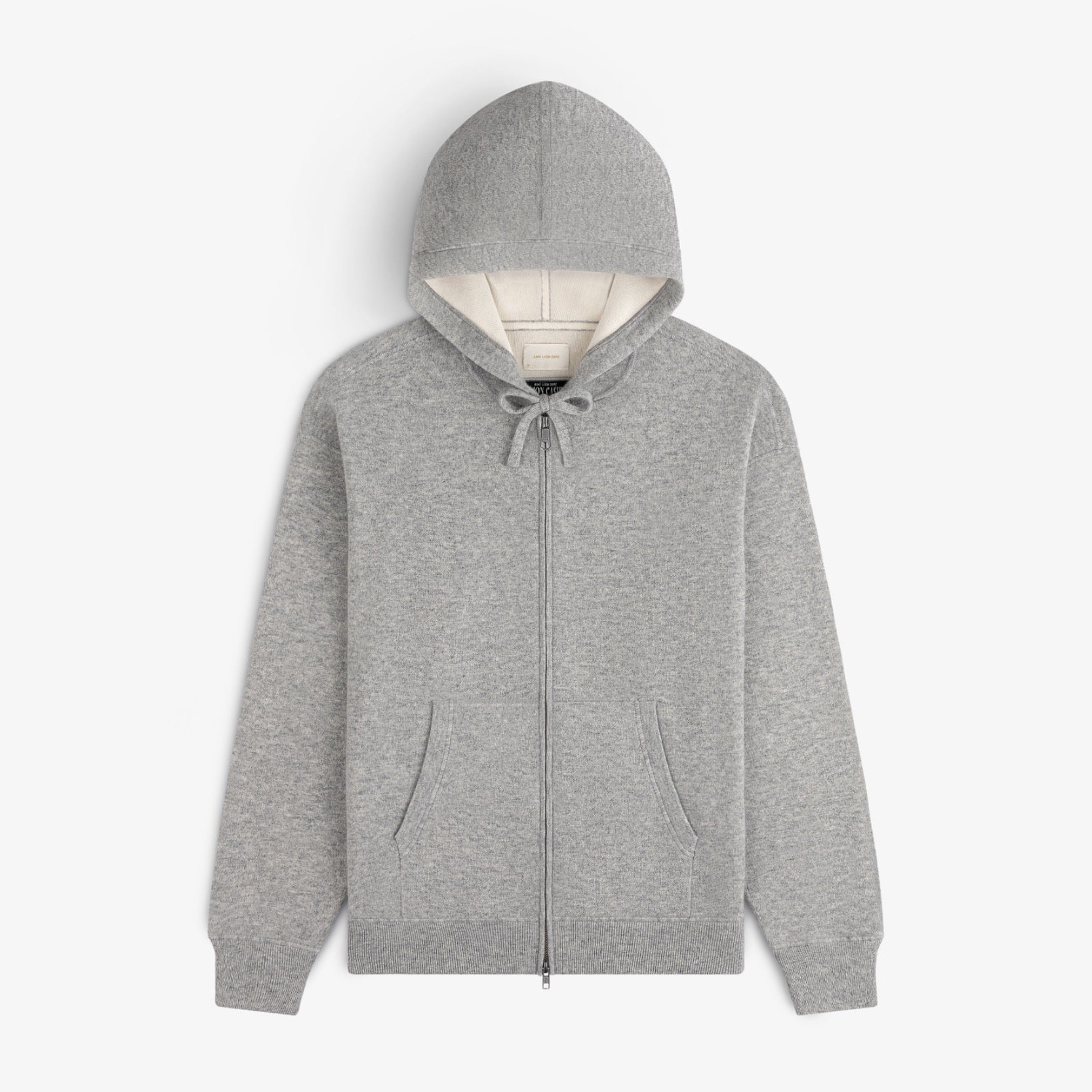 aim-leon-dore-full-zip-pavilion-cashmere-hoodie-grau image 1