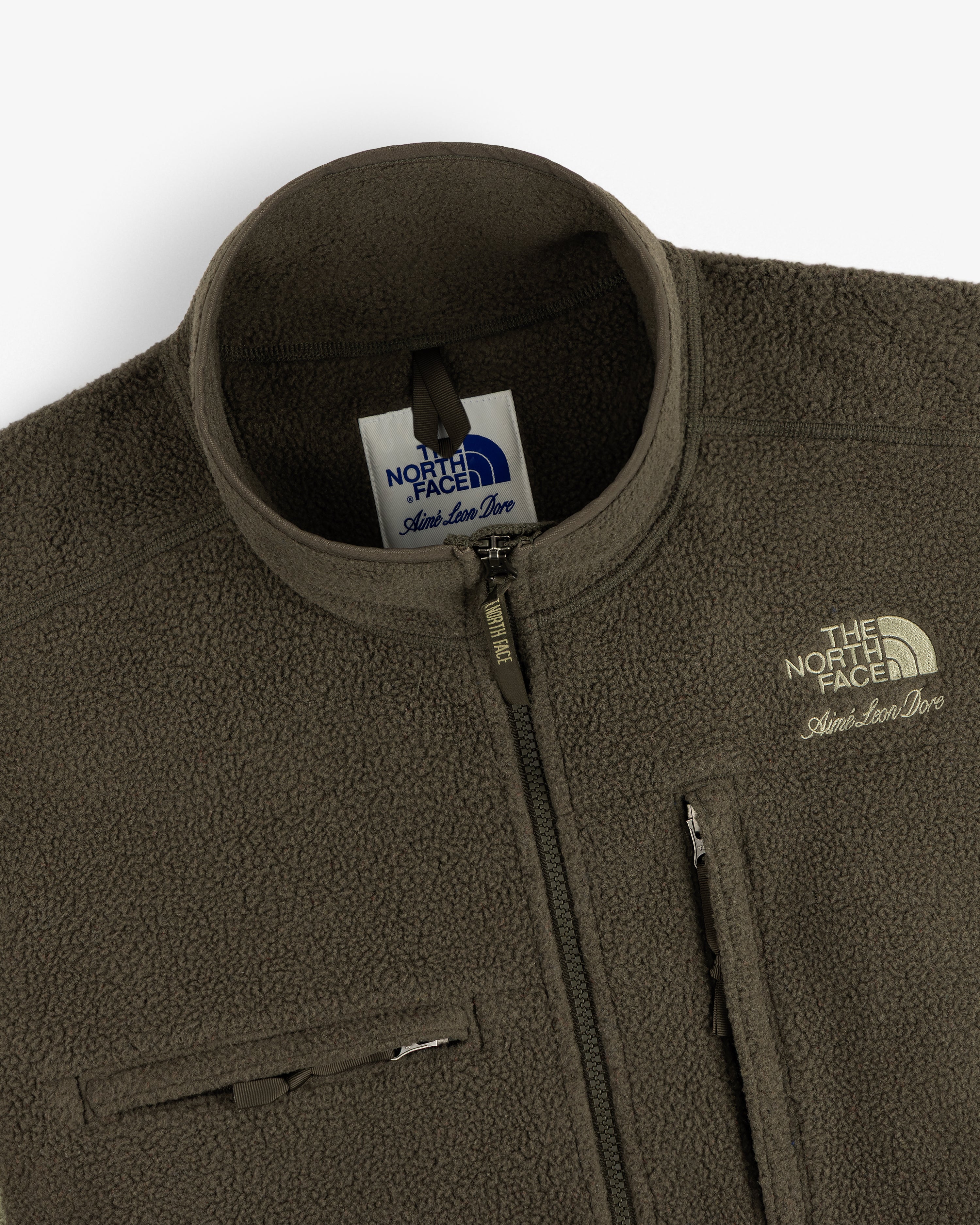 ald-the-north-face-95-denali-half-zip-fleece-pullover-gr-n image 4