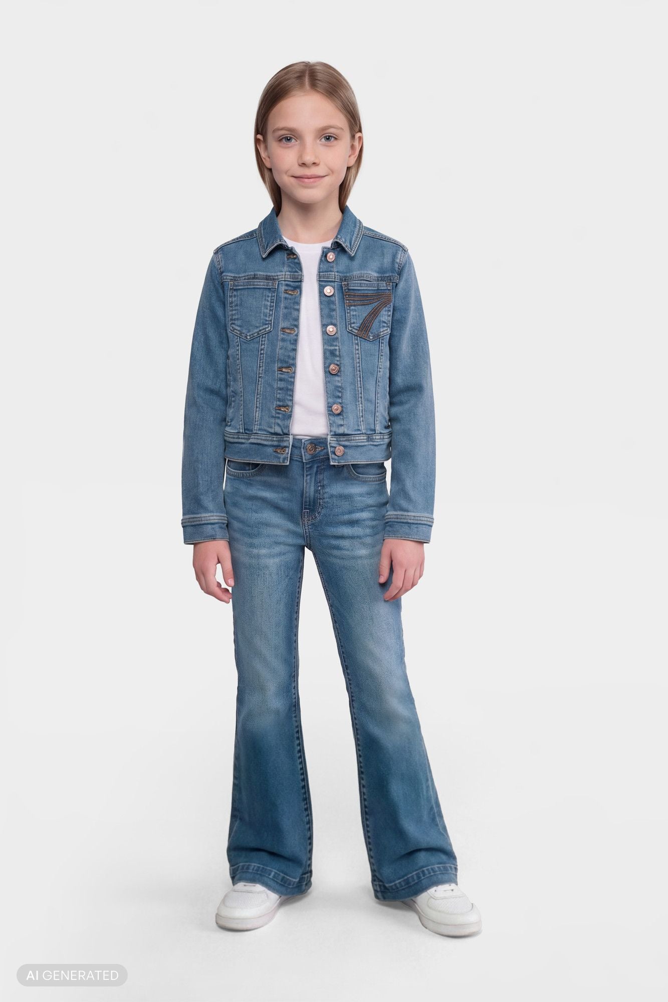 7-for-all-mankind-girls-mini-dojo-flare-jeans-in-luxe-vintage-sea-level image 2