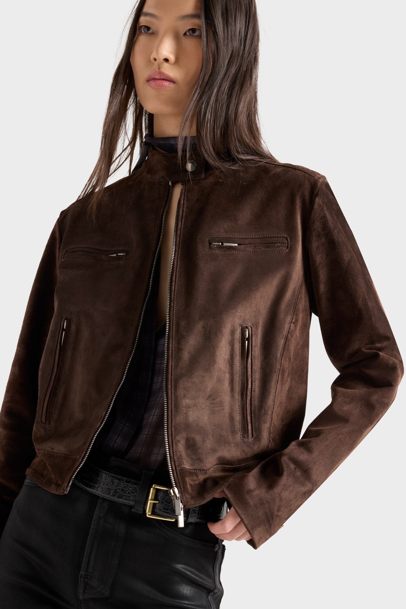 7-for-all-mankind-biker-jacket-suede-lederjacke-coffee-bean image 6