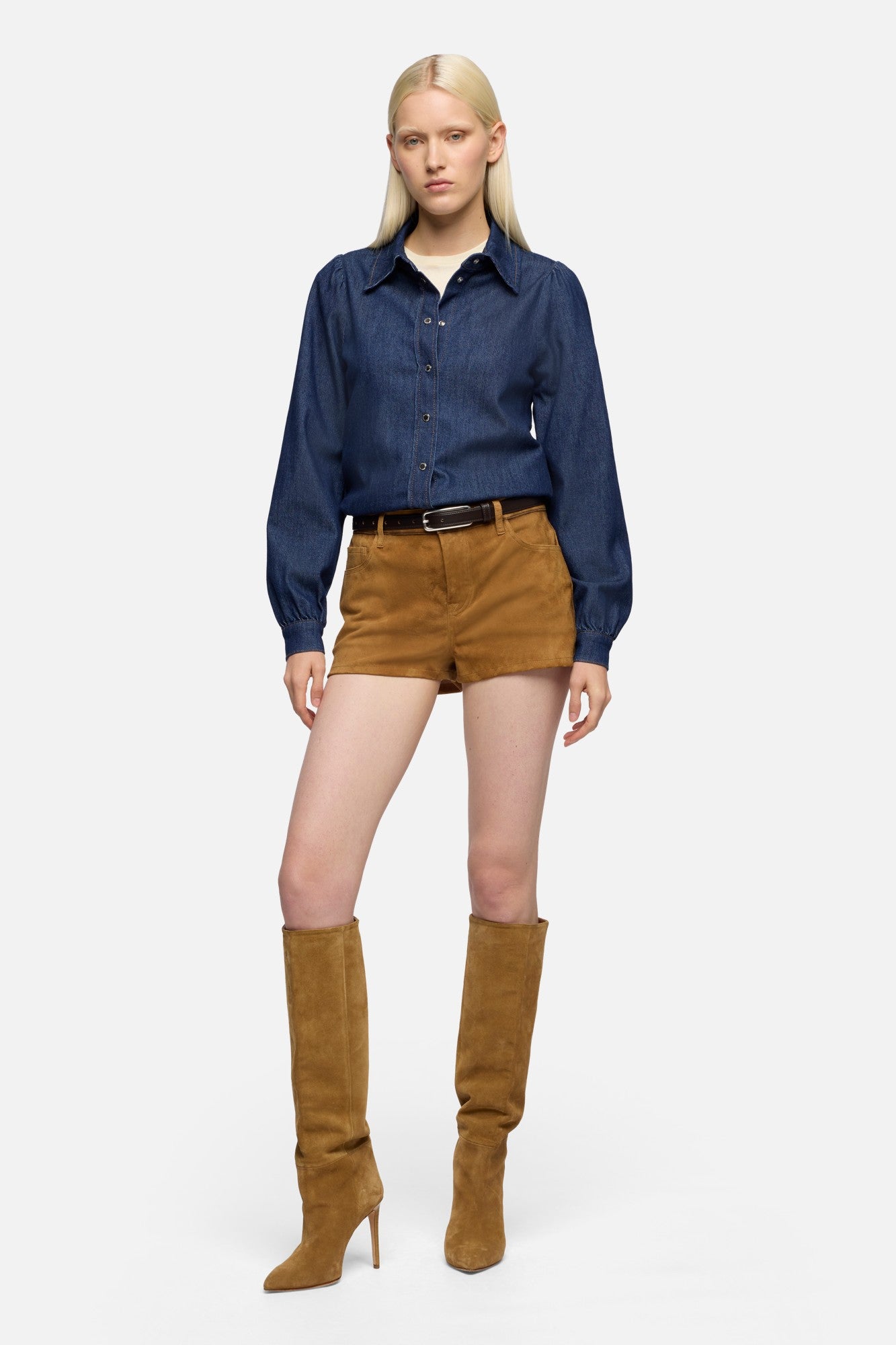 7-for-all-mankind-puff-sleeve-shirt-weightless-denim-halona image 2