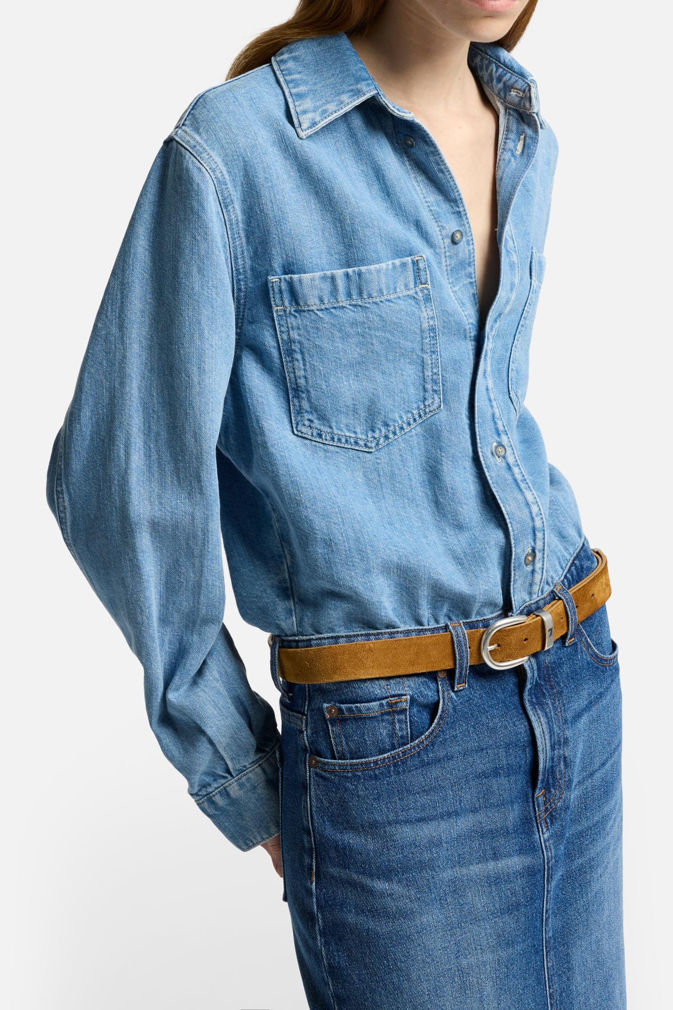 7-for-all-mankind-maxi-dress-denimkleid-in-ipanema image 7