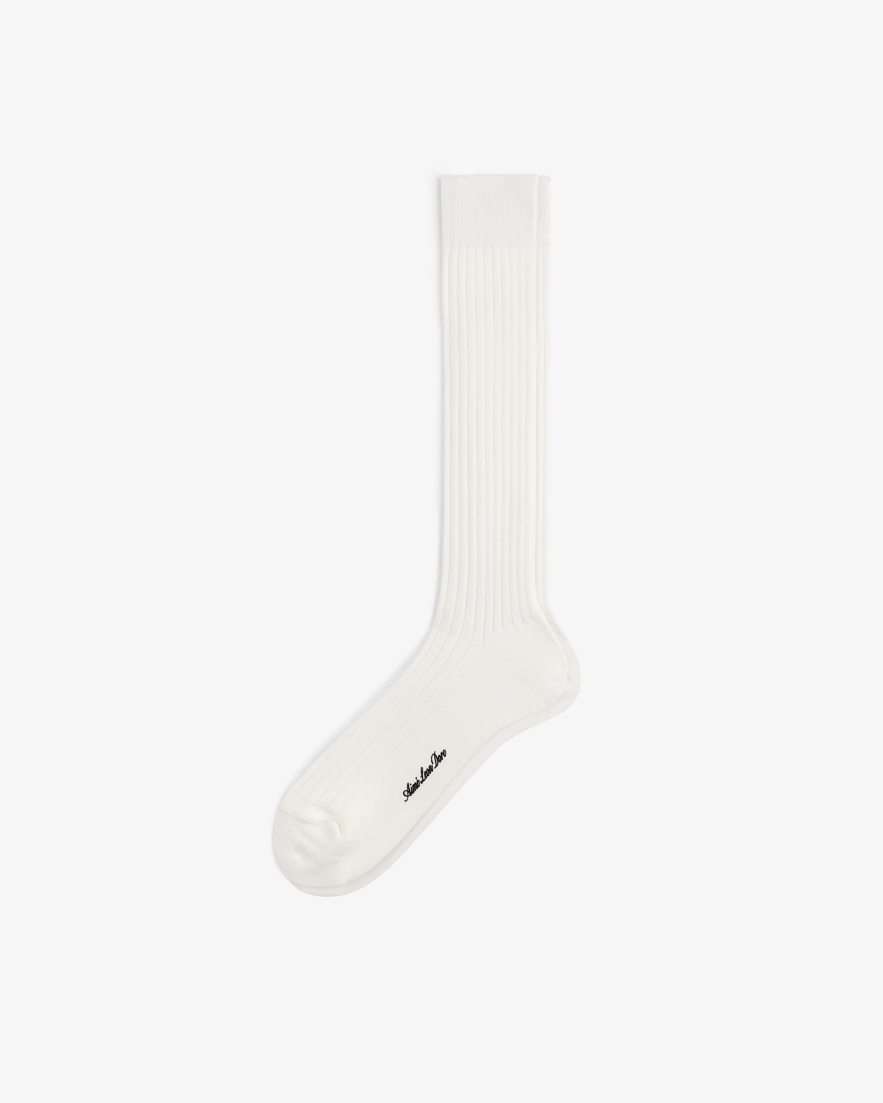 aim-leon-dore-dress-sock-unisex-socken-cream image 2