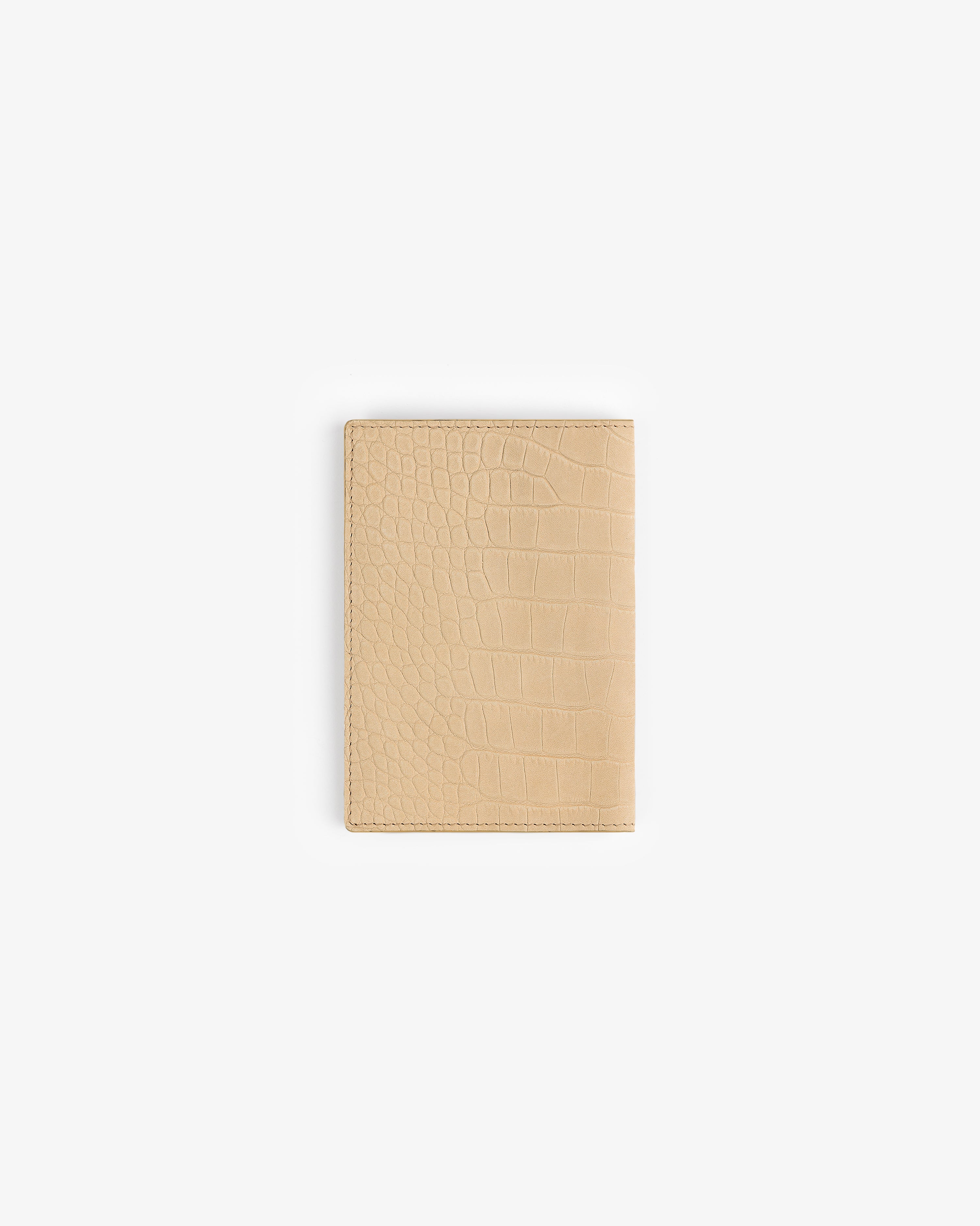 aim-leon-dore-croc-embossed-nubuck-passport-holder-tan image 3