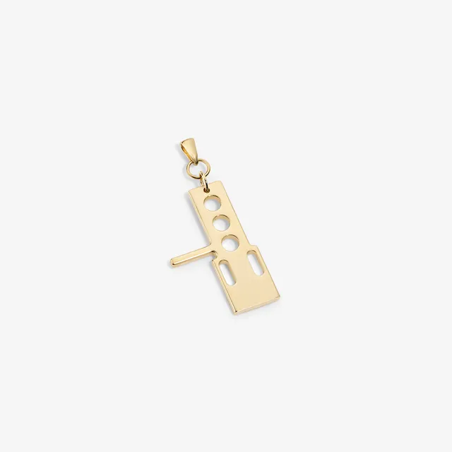 aim-leon-dore-ald-technics-14kt-gold-anh-nger-pendant image 1