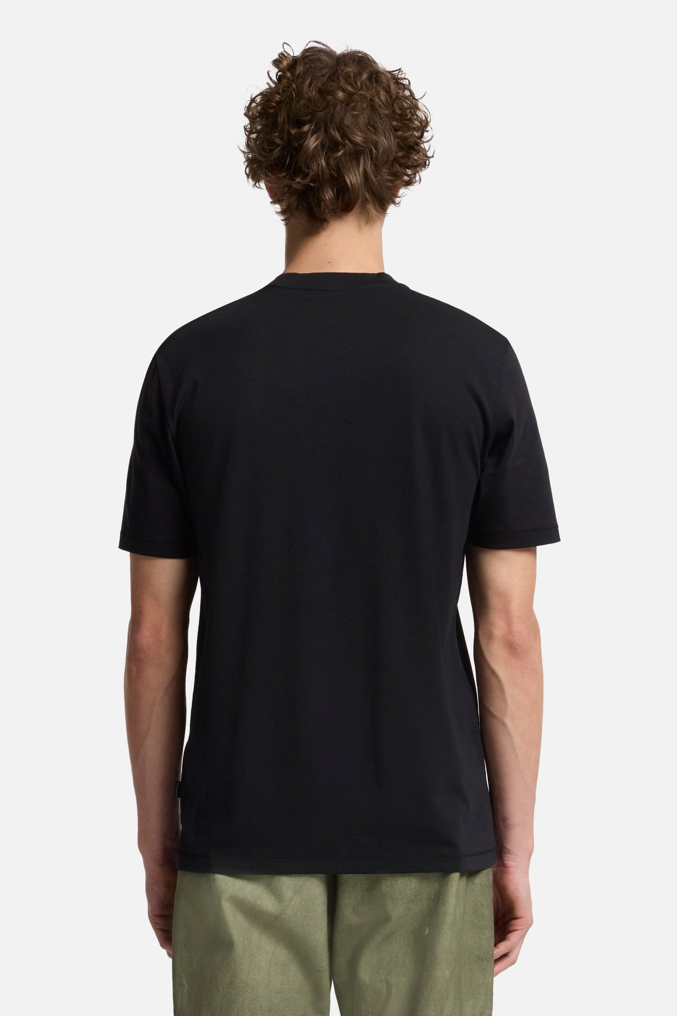 7-for-all-mankind-lyocell-crewneck-t-shirt-herren-schwarz image 5