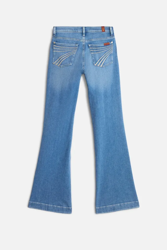 7-for-all-mankind-dojo-flare-jeans-bluehaven-damen image 1