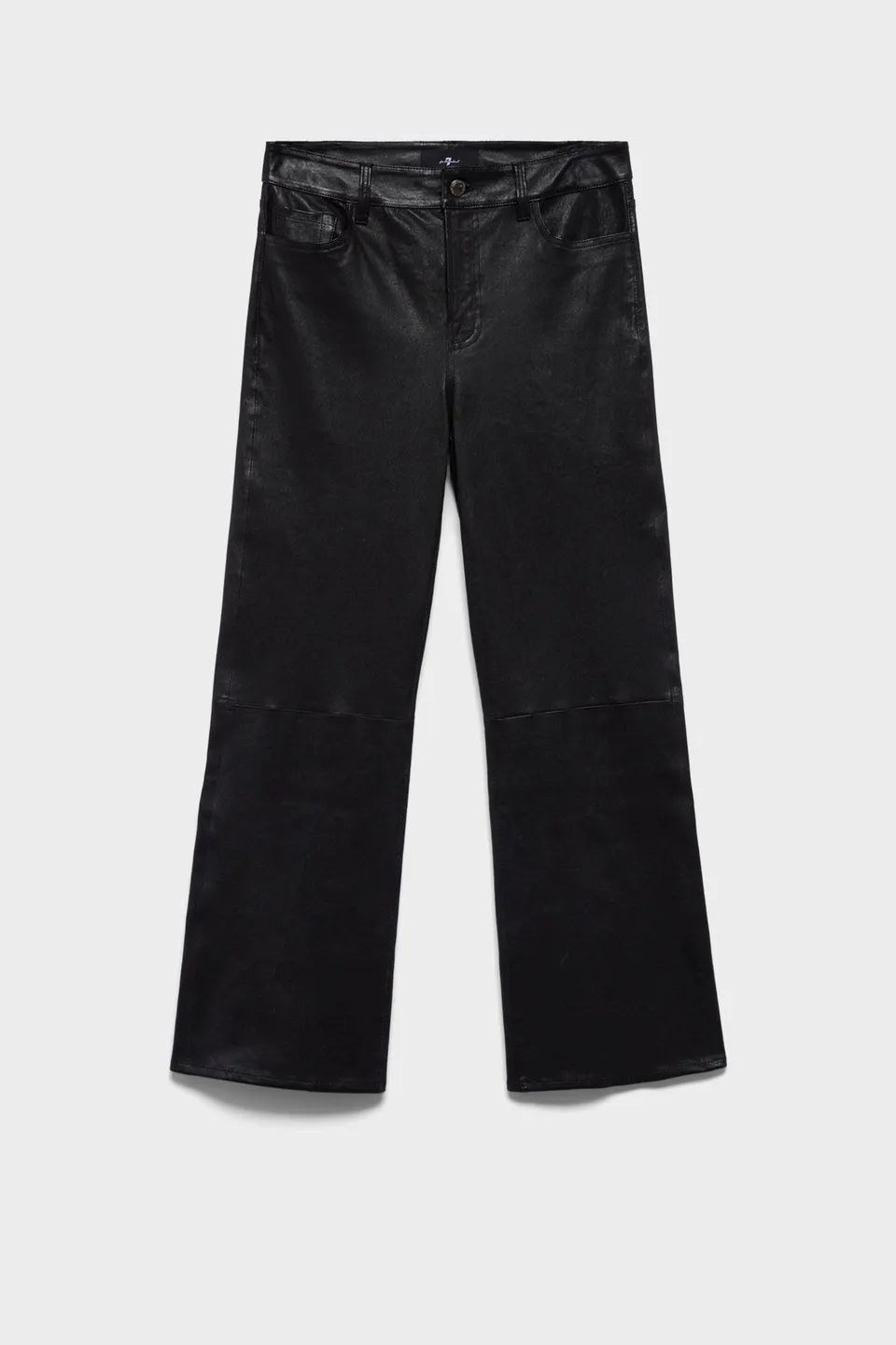 7-for-all-mankind-cropped-boot-leder-black-damen-lederhose-schwarz image 1